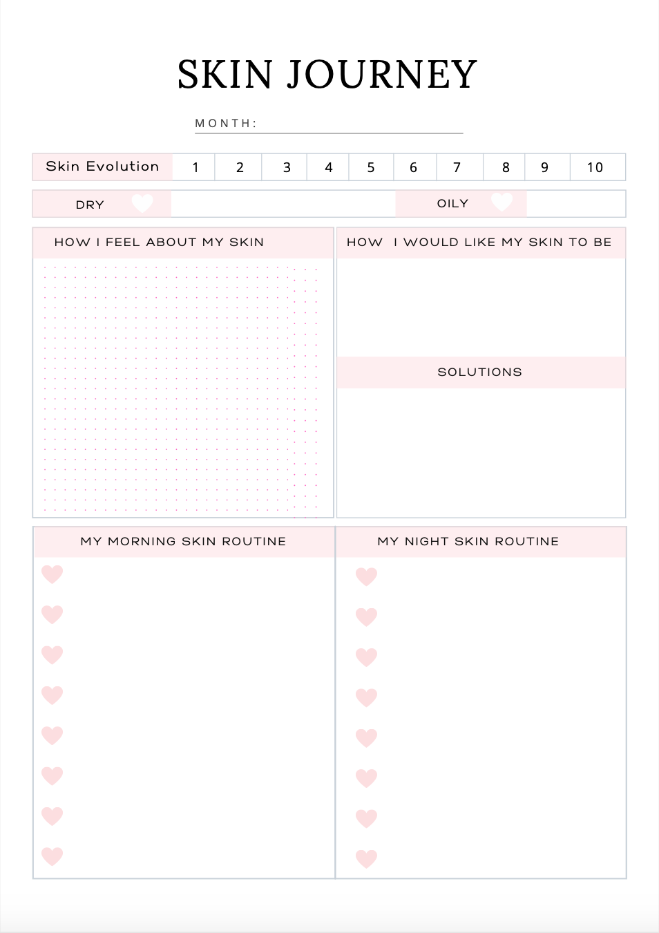 Self love planner