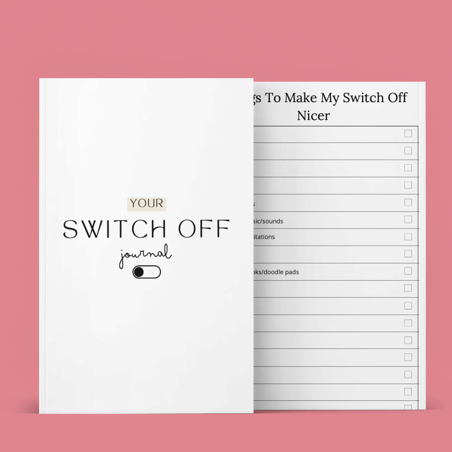 Switch off journal